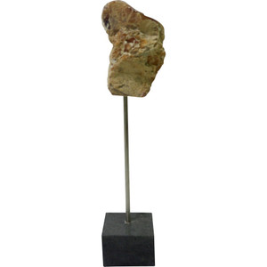 Chalcedony Semiprecious Stone on Stand