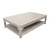 Ming Arch Coffee Table Weathered white wash