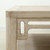 Ming Arch Coffee Table Weathered white wash