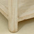 Ming Arch Side Table Weathered white wash
