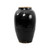 22"-25" High Vintage Black  Glazed Jar (size & color vary)