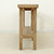Old Pine Wood Console Table Natural finish