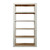 Amalfi Two Tones Grand Frame Shelf  Antique Off White 50x19x92H