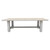 14' Amalfi Two Tones dining table antique off white (Pre-order only. Lead time 6-8 weeks) 14' Amalfi Two Tones dining table antique off white (Pre-order only. Lead time 6-8 weeks)