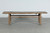 Vintage Bench Medium with weathered natural wood finish (about 5-6'long, size & finish vary)