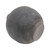 13" Earthy Gray pottery vase round (finish varies no two are the same)
