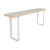 Amalfi Two Tones console table with metal leg 79X15X31H Amalfi Two Tones console table with metal leg 79X15X31H