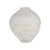 Vintage Tapered Wine Jar  with White Paint Large(Size Vary Approx 20X20X23)