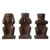 Bluestone Set of 3 Wise Monkeys Bluestone Set of 3 Wise Monkeys