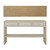Amalfi Two Tones Entry table with 3 drawers 59X15X33H Amalfi Two Tones Entry table with 3 drawers 59X15X33H
