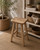 Live Edge Stool Walnut Wood Natural(color & size vary)