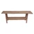 78" Live Edge Console Table with Shelf Walnut Wood Natural (color & size vary)