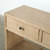 Amalfi Entry table with 3 drawers Weathered Nature Wood