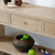 Amalfi Entry table with 3 drawers Weathered Nature Wood Amalfi Entry table with 3 drawers Weathered Nature Wood