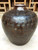 Vintage Dark Brown Glazed Wine Jar (Color and Size Vary)