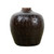 Vintage Dark Brown Glazed Wine Jar (Color and Size Vary)
