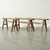 Vintage Country Board Bench Weathered Natural Wood (size vary)