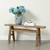 Vintage Country Board Bench Weathered Natural Wood (size vary)