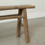 Vintage Country Board Bench Weathered Natural Wood (size vary)