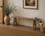 Extra Long Vintage noodle bench weathered natural wood (Approx. 5-6ft Long finish vary)