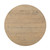 Amalfi Two Tones 47" Round Coffee Table with Round Leg Distressed White 47x47x18H