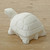 A Pair of White Marble Turtle
