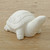 A Pair of White Marble Turtle