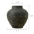 Approx. 7" Earthy Gray Vase Tapered Down