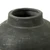 7" Earthy Gray Pottery Vase Wide Opening