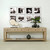 Capri Console Table 6 Drawers  Weathered Natural