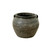 Approx 6" Vintage charcoal pottery jar with two handles Small (size & finish vary)