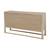 Lily Casa Vein Matched Six Drawers Dresser Whitewash 69x18x37