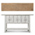 Amalfi Two Tones 3 Doors Console with Shelf 63x16x36