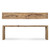 Approx. 7-7.5ft Long Vintage Waterfall Console Table Weathered Natural Wood (size and finish vary)