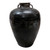 24"-30" Vintage Black Glazed Wine Jar with Two Handles (Size & shape vary)