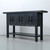 Approx. 63" Wide Three Doors Console Distressed Black Approx. 63" Wide Three Doors Console Distressed Black