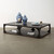 Ming Arch Coffee Table Large Weathered Black 67x43