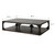 Ming Arch Coffee Table Large Weathered Black 67x43