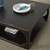 Ming Arch Coffee Table Large Weathered Black 67x43