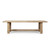 Amalfi 9ft Long  Dining Table Weathered Natural 110x39.5x31