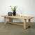 Amalfi 9ft Long  Dining Table Weathered Natural 110x39.5x31