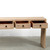 98" Waterfall Console Table with Five Drawers Weathered Natural(Dovetail Joints on tabletop) 98" Waterfall Console Table with Five Drawers Weathered Natural(Dovetail Joints on tabletop)