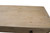 90" Waterfall Console Table with Five Drawers Weathered Natural 