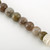 13" Calligraphy Brush Small Natural Gray Marble Beads