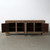 Antique wide sideboard with distressed black lacquer (Size and finish vary Approx 80"-90" long)