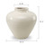 12" Off White Tapered Vase