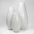 31" Hopson Cement Vase Large Opening Light Gray Minim 2