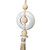 22" Long Marble and Grass Tassel