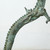 Approx. 16 Inches Bronze Standing Dragon Weathered Green