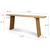 78" Ravenna Console Table Rustic Elmwood Vintage